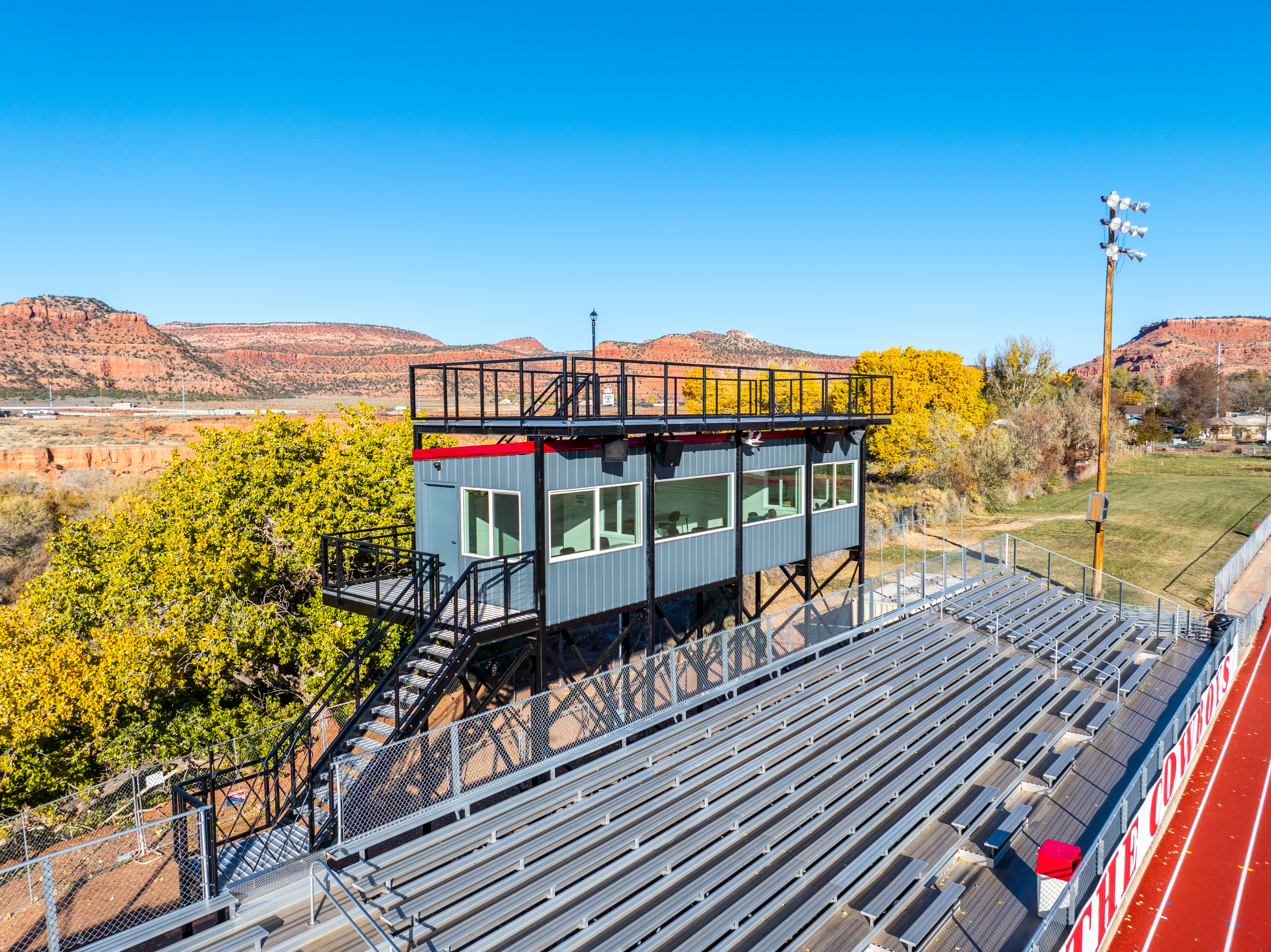 Kearns Highschool Press Box